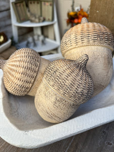 Woven Harvest Acorns