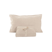 Load image into Gallery viewer, Natural Linen Sheet Set 4pcs