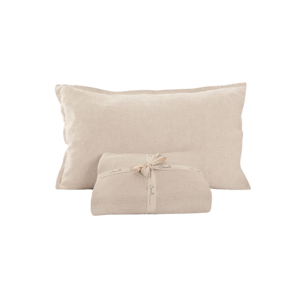 Natural Linen Sheet Set 4pcs