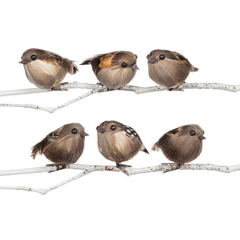 Mini Plump Bird Clips