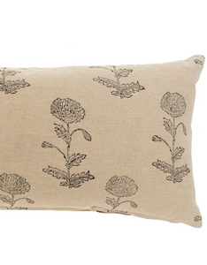 Rosa Block Print Pillow