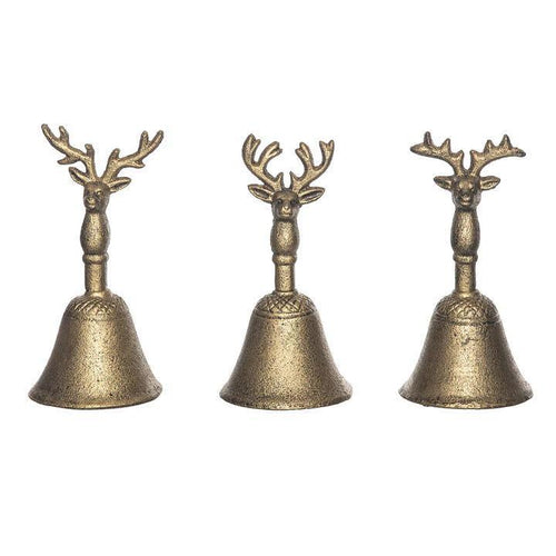 Cast Iron Reindeer Bells