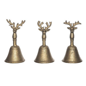 Cast Iron Reindeer Bells