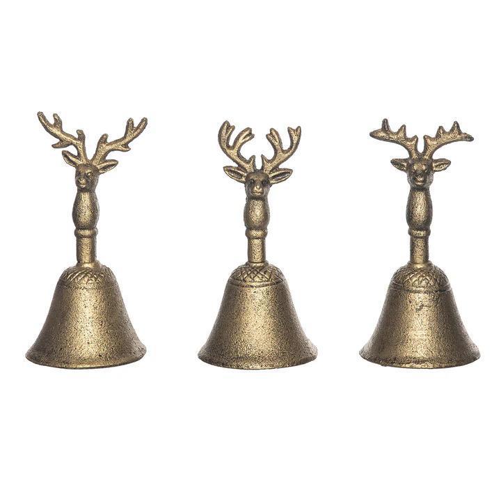 Cast Iron Reindeer Bells