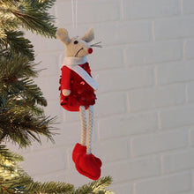 Load image into Gallery viewer, Red Madeline Mouse Ornament