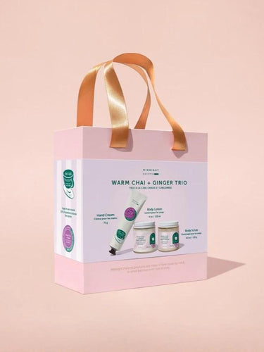 Warm Chai + Ginger Holiday Trio Gift Set