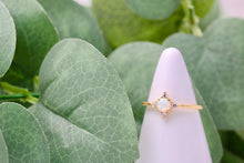 Load image into Gallery viewer, Petite Opal Star Ring