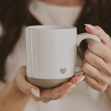 Load image into Gallery viewer, Mini Heart Stoneware Mug