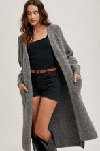 Load image into Gallery viewer, Charcoal Margot Cardigan