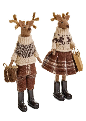 Fashionable Deer Figurine