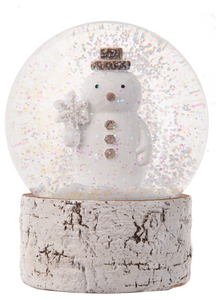 Winter Snowman Snow Globe