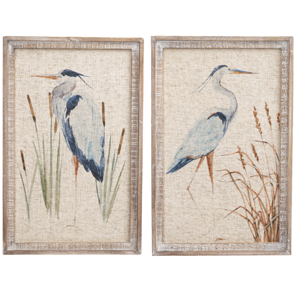 Neutral Heron Wall Art *in store pickup only