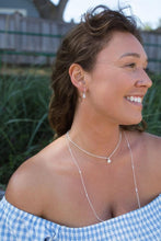 Load image into Gallery viewer, Clear Twila Hoops