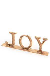 Gold Joy Sign