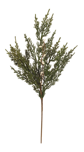 Cedar Spray with Ivory Pip Berries