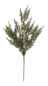 Cedar Spray with Ivory Pip Berries