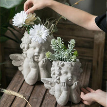 Load image into Gallery viewer, Cement Little Angel Planter