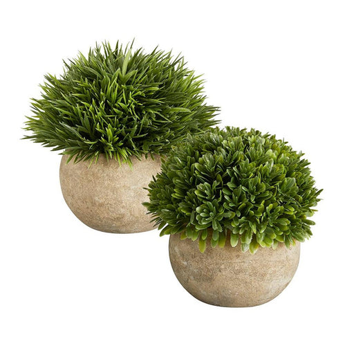 Dark Grass Pot