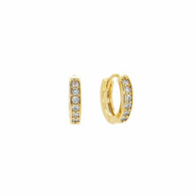 Load image into Gallery viewer, Gold Evie Hoop Earrings