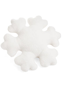 White Snowflake Cushion