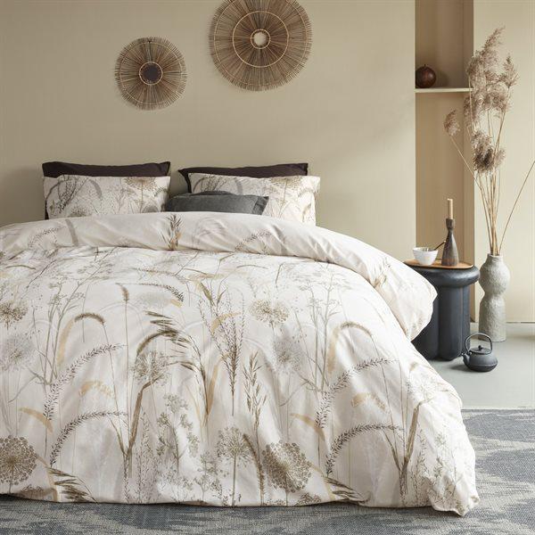 Fleur de Cotton Flowered Duvet Cover + Shams