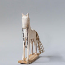 Load image into Gallery viewer, Wooden Rocking Horse