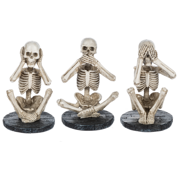 Hear No, Speak No, See No, Skeletons