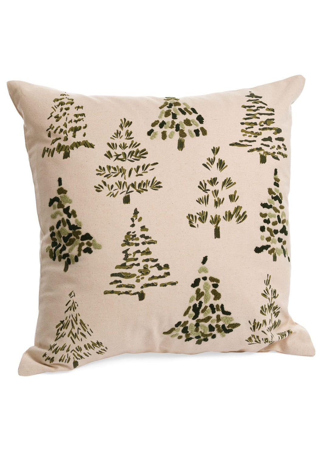 Natural Christmas Tree Cushion