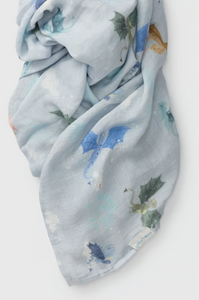 Magical Dragons Muslin Swaddle