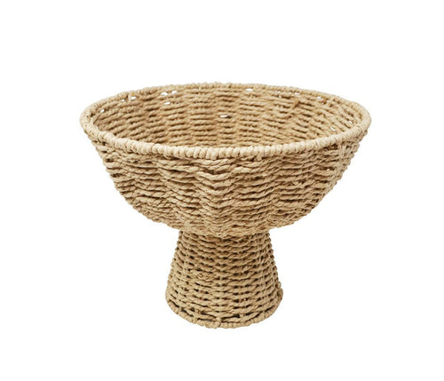 Wicker Basket on Stand