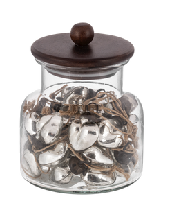 Mini Silver Heart Ornament