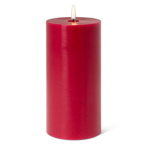 Red XL Luxlite Pillar Candle