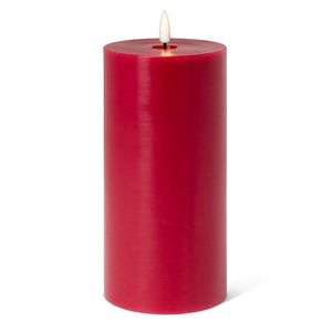 Red XL Luxlite Pillar Candle