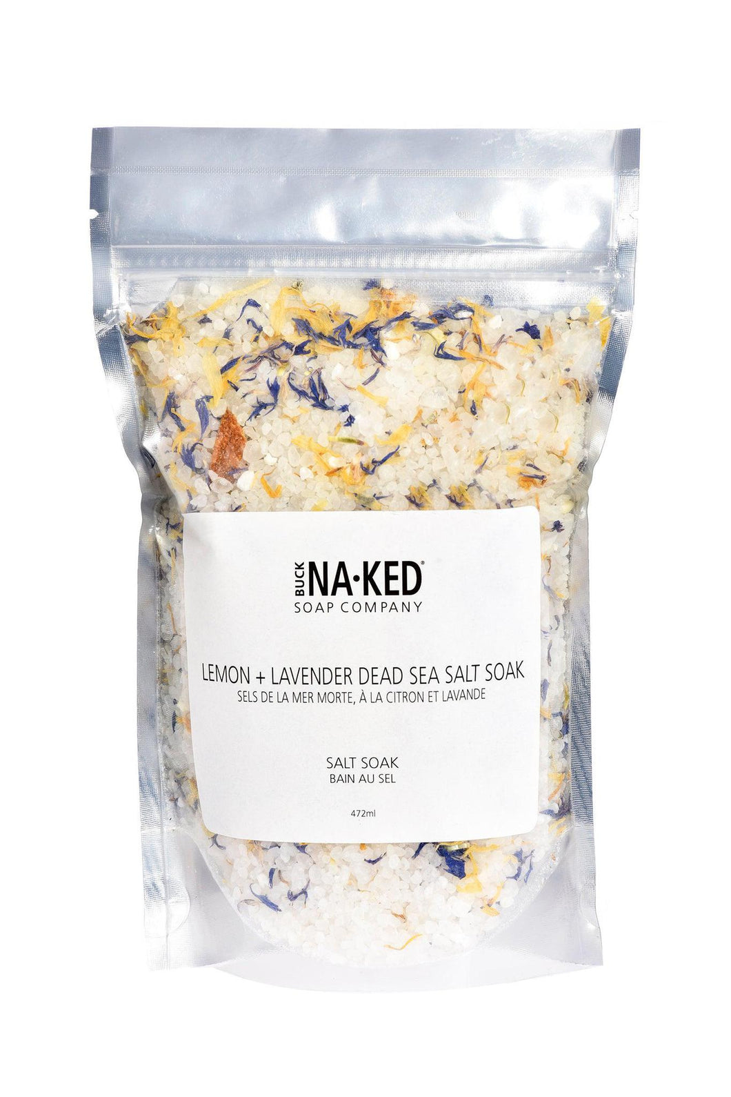 Lemon + Lavender Dead Sea Salt Soak