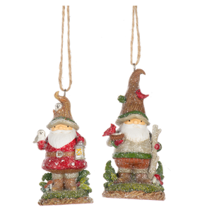 Woodland Gnome Ornaments
