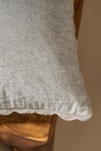 Load image into Gallery viewer, Fog Scalloped Edge Pillow