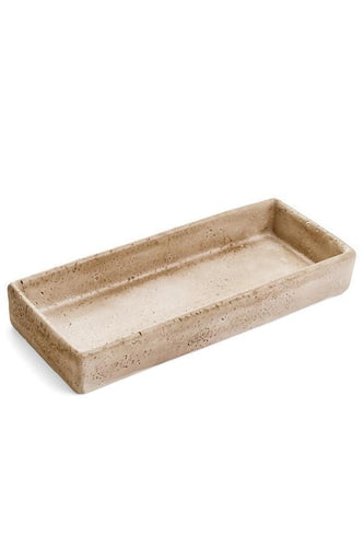Travertine Rectangle Tray