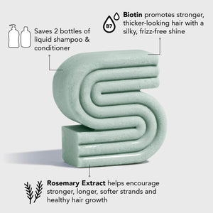 Volumizing Shampoo Bar Rosemary & Biotin