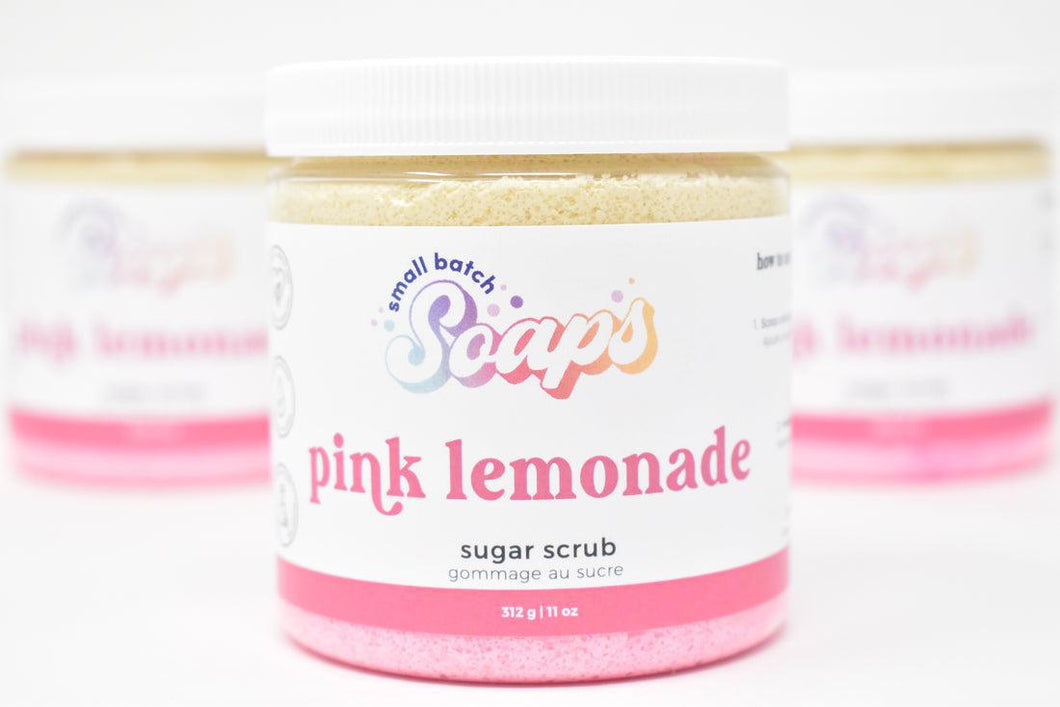 Pink Lemonade Sugar Scrub
