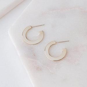 Gloria Gold Hoops