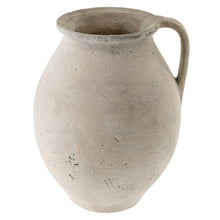 Load image into Gallery viewer, Cream Rhodes Pitcher Vase