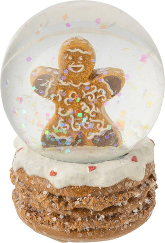 Mini Gingerbread Snow Globe