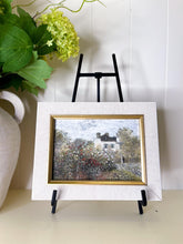 Load image into Gallery viewer, Cottage Field Artwork | Linen Gold Lip Frame