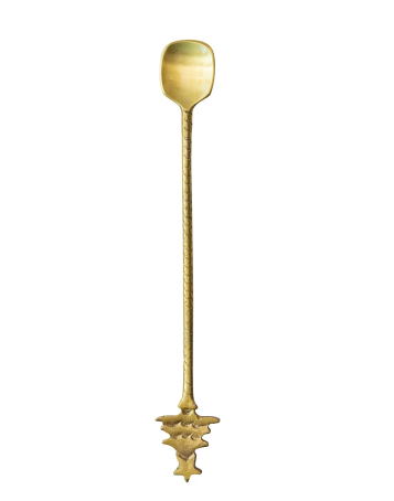 Brass Tree Cocktail Spoon