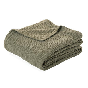 Popeye Olive Throw Blanket