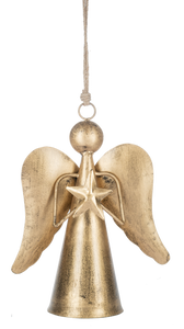 Large Gold Angel Ornaments