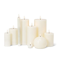 Load image into Gallery viewer, Sand Luxlite Small Pillar Candle