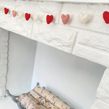 Load image into Gallery viewer, All-Heart Garland | Red Pink &amp; White