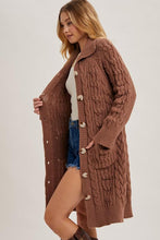 Load image into Gallery viewer, Hadley Cable Knit Cardigan