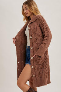 Hadley Cable Knit Cardigan